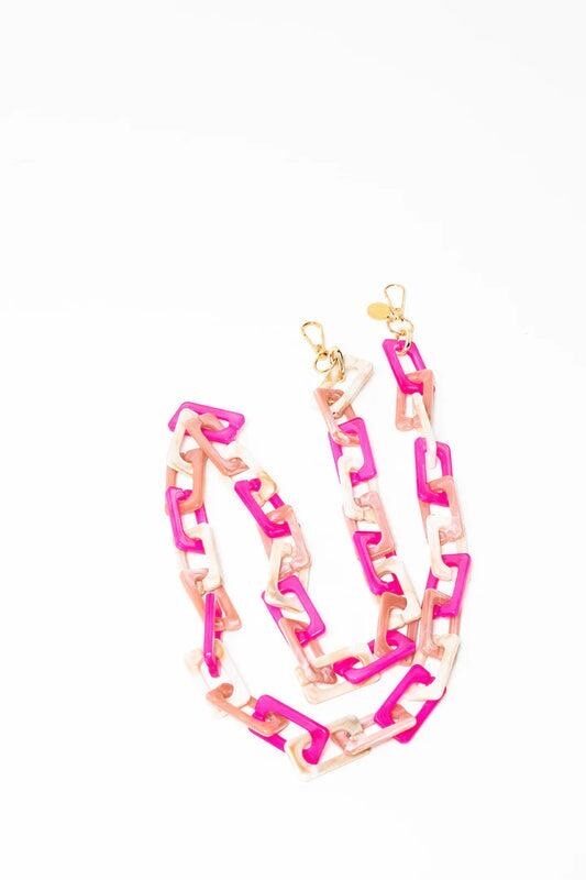 Bennie Long Phone Chain - Pink 